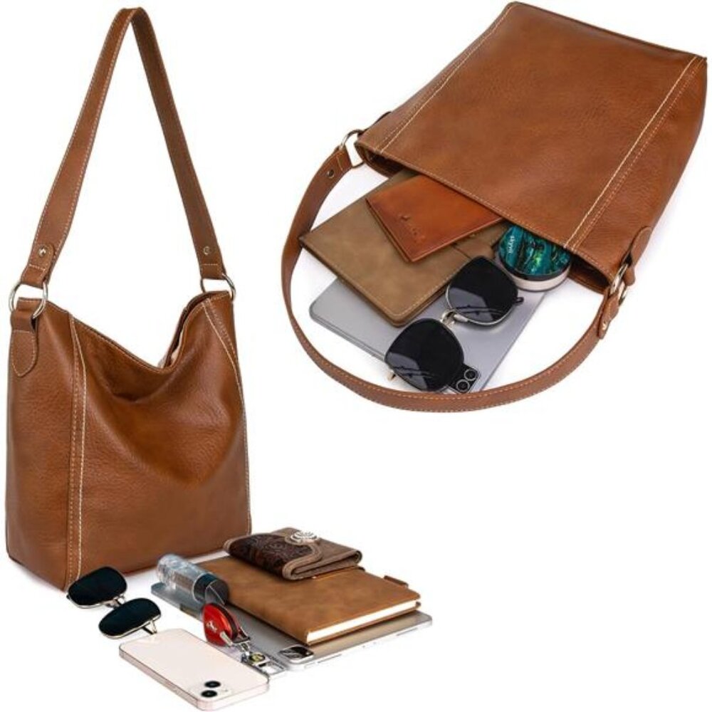 Montana West Purse for Women Trendy Soft Shoulder Purses and Handbags Hobo Bags - Picture 3 of 7